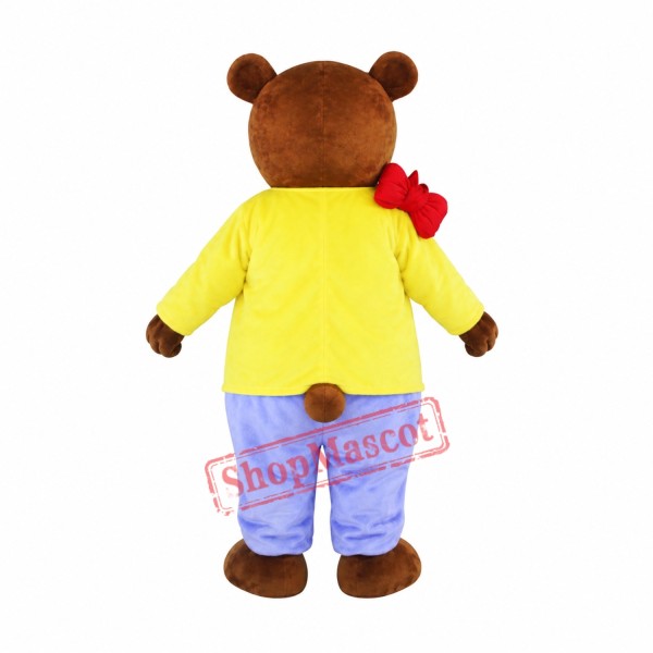 Cheap Brown Bear Mascot Costume