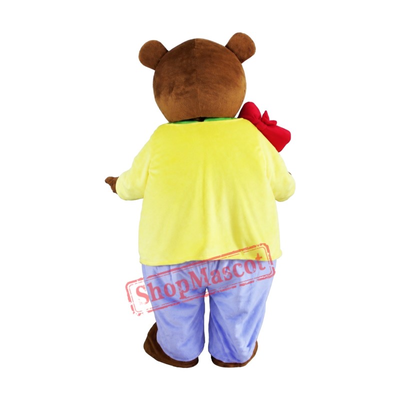 Cheap Brown Bear Mascot Costume