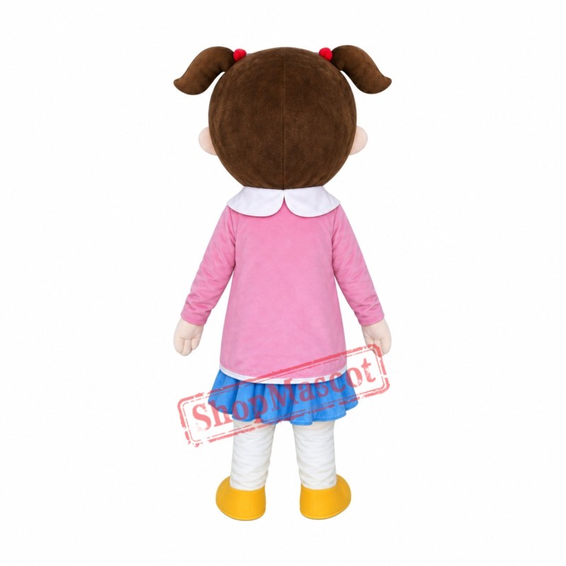 School Girl Mascot Costume School Girl Mascot Costume