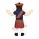 Happy Lightweight Highlander Mascot Costume Happy Lightweight Highlander Mascot Costume