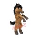 Top Quality Brown Horse Mascot Costume