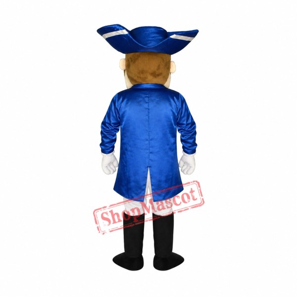 Friendly Lightweight Patriot Mascot Costume