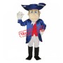 Friendly Lightweight Patriot Mascot Costume
