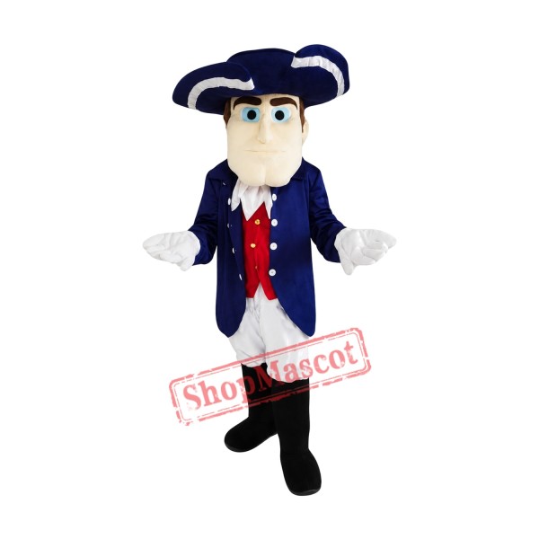 The Friendly Patriot Mascot Costume