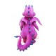 Pink & Grey Dragon Mascot Costume Pink & Grey Dragon Mascot Costume