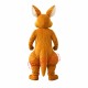 Happy Lightweight Kangaroo Mascot Costume Happy Lightweight Kangaroo Mascot Costume