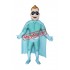 Green Superhero Mascot Costume