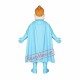 Green Superhero Mascot Costume Green Superhero Mascot Costume