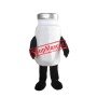 White Bottle Mascot Costume
