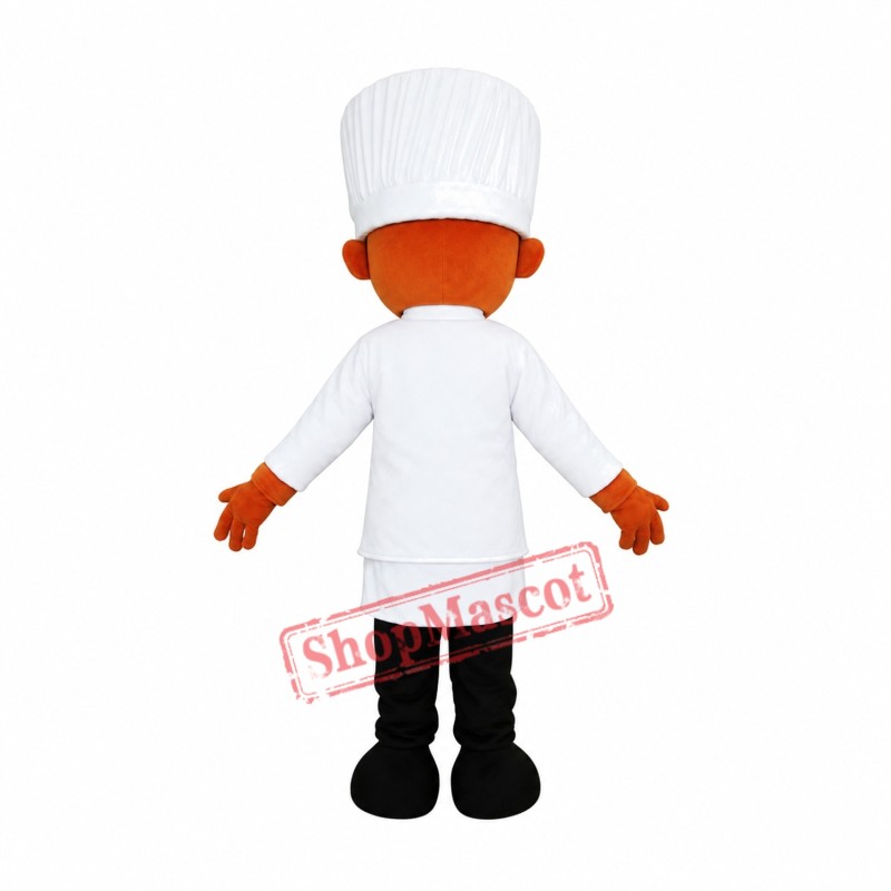 Young Chef Man Mascot Costume Young Chef Man Mascot Costume
