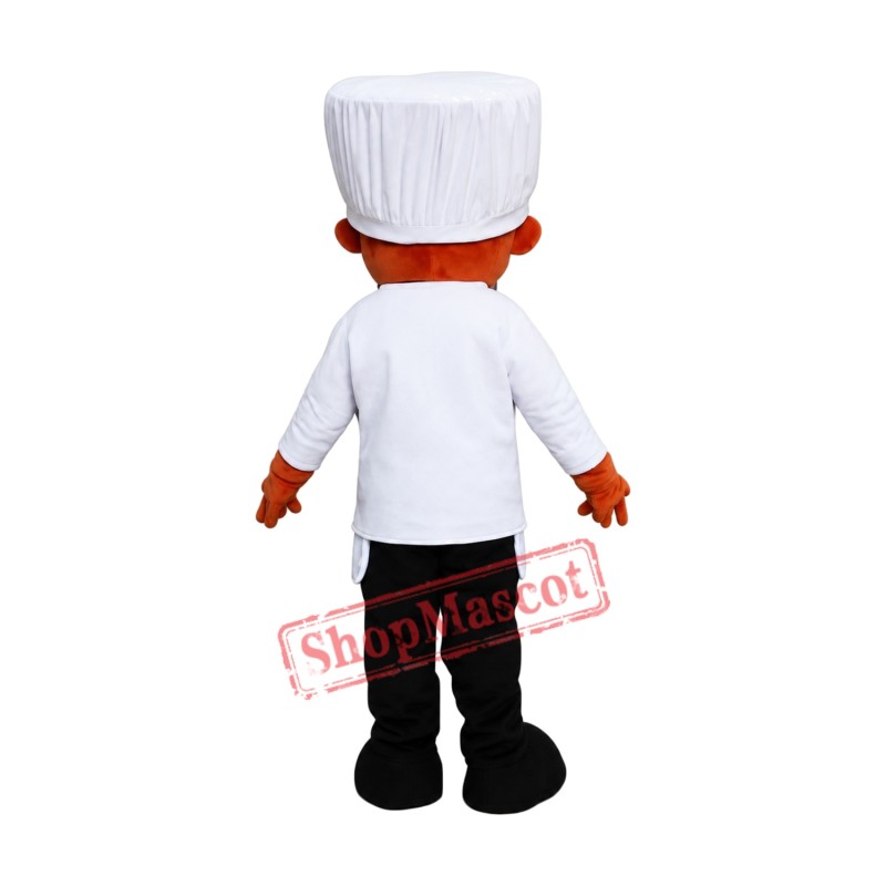 Young Chef Man Mascot Costume Young Chef Man Mascot Costume
