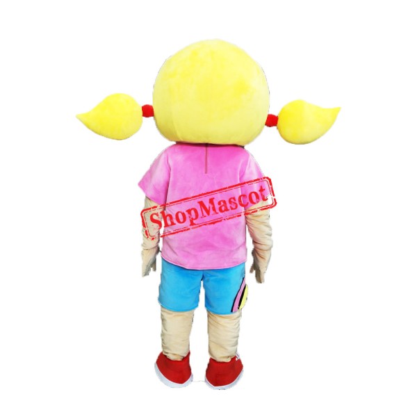 Surfer Girl Mascot Costume