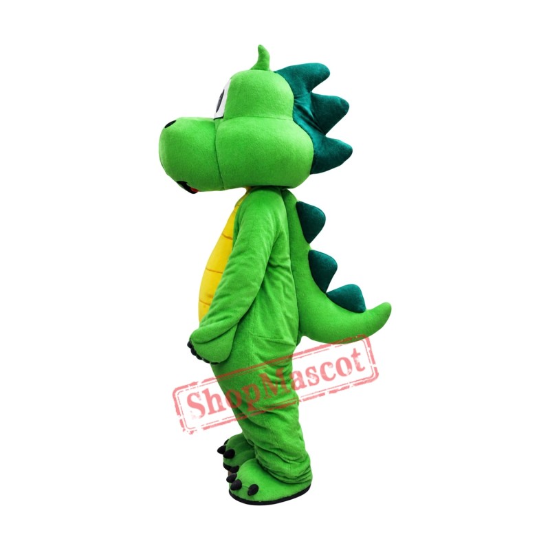 Cute Green Lightweight Dinosaur Mascot Costume Cute Green Lightweight Dinosaur Mascot Costume