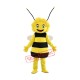 Happy Lightweight Girl Bee Mascot Costume Happy Lightweight Girl Bee Mascot Costume