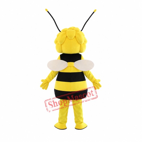 Happy Lightweight Girl Bee Mascot Costume Happy Lightweight Girl Bee Mascot Costume