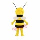 Happy Lightweight Girl Bee Mascot Costume Happy Lightweight Girl Bee Mascot Costume