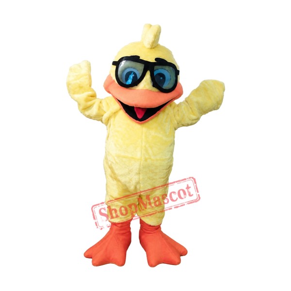 Lovely Yellow Duck Mascot Costume