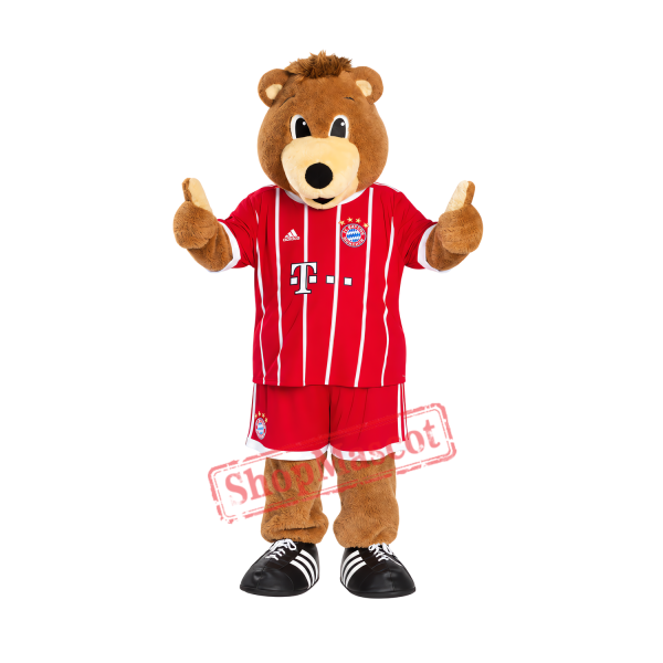 Bayern Munich Bear Lightweight Mascot Costume Bayern Munich Bear Lightweight Mascot Costume