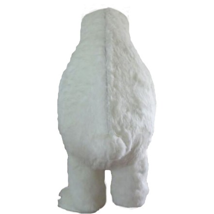White Polar Bear Mascot Costume