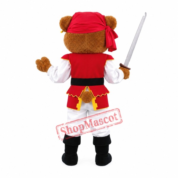 Pirates Brown Bear Mascot Costume Free Shipping Pirates Brown Bear Mascot Costume Free Shipping