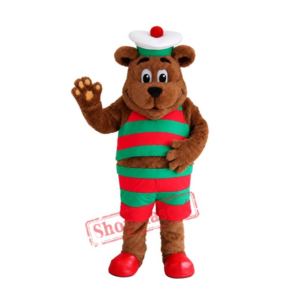 Cod Liver Bear Mascot Costumes Cod Liver Bear Mascot Costumes
