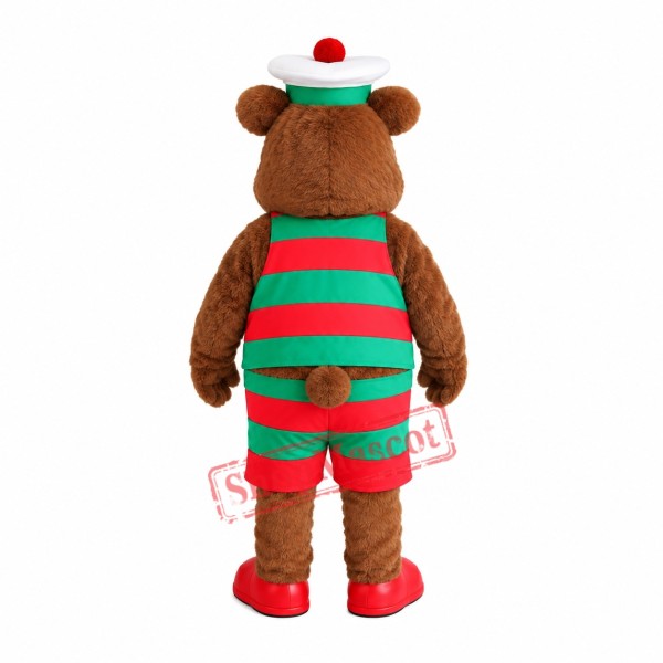 Cod Liver Bear Mascot Costumes Cod Liver Bear Mascot Costumes