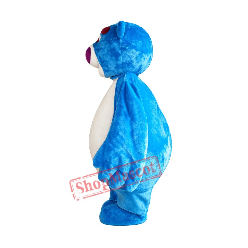 Cartoon Character Blue Bear Mascot Costume Cartoon Character Blue Bear Mascot Costume