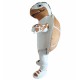 Brown-White Sea Turtle Mascot Costume Suit for Adult