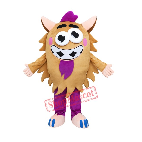 Plush Virus Monster Costume Germs Bacteria Mascot Costume