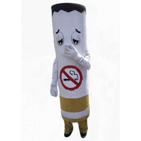 No Smoking Advertising Lung Health Cigarette Mascot Costumes