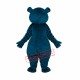 Second Version Blue Bear Short Plush Adult Mascot Costume Second Version Blue Bear Short Plush Adult Mascot Costume