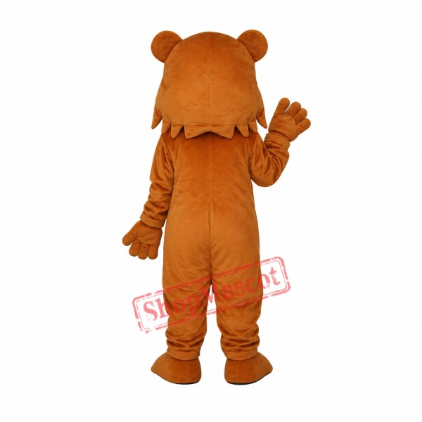 Strange Mouth Bear Mascot Adult Costume Strange Mouth Bear Mascot Adult Costume