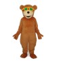 Bear with Green Sunglasses Mascot Adult Costume