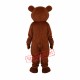 Big Eyes Brown Bear Mascot Adult Costume Big Eyes Brown Bear Mascot Adult Costume