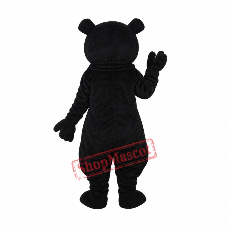 Black Blue Bear Mascot Adult Costume Black Blue Bear Mascot Adult Costume