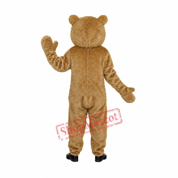 Ted Jumpsuit Mascot Costume Ted Jumpsuit Mascot Costume
