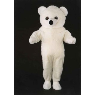 White Polar Bear Costume Mascot
