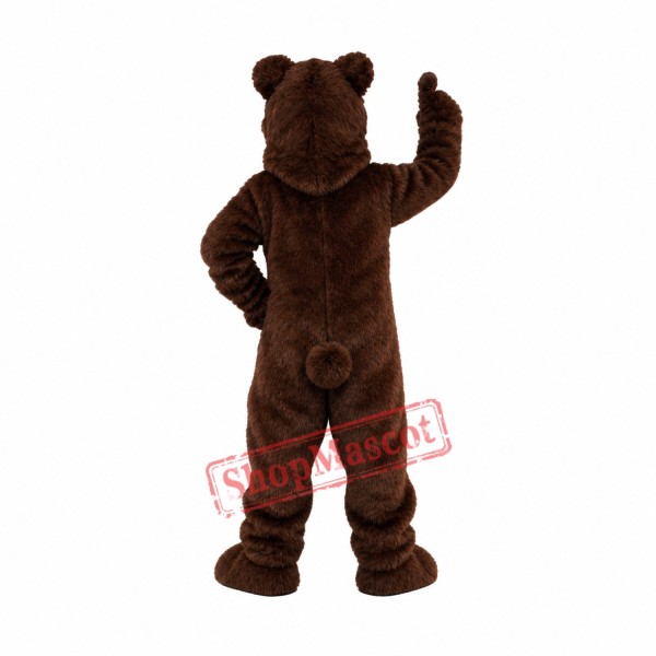 Grizzly Bear Flexible Mascot Costume Grizzly Bear Flexible Mascot Costume