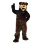 Grizzly Bear Flexible Mascot Costume