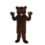 Brown Bear with Sharp Tooth Mascot Adult Costume