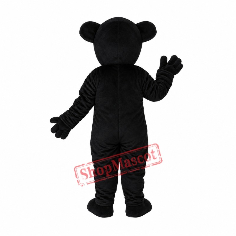 Black Dog Bear Mascot Adult Costume Black Dog Bear Mascot Adult Costume