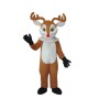 Golden Sika Deer Mascot Adult Costume Free Shipping
