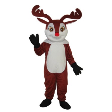 Little Brown Sika Deer Mascot Adult Costume Free Shipping