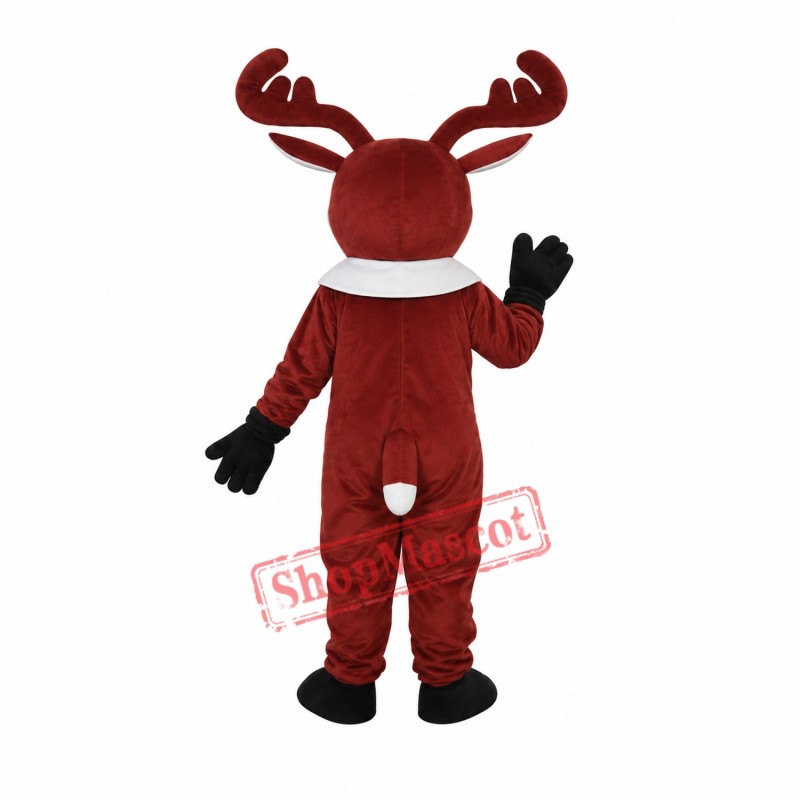 Little Brown Sika Deer Mascot Adult Costume Free Shipping Little Brown Sika Deer Mascot Adult Costume Free Shipping
