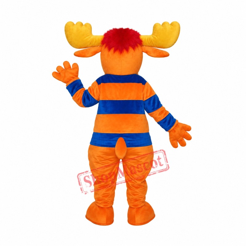 Striped Deer Mascot Adult Costume Free Shipping Striped Deer Mascot Adult Costume Free Shipping