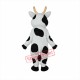 Black Dot Cow Mascot Adult Costume Free Shipping