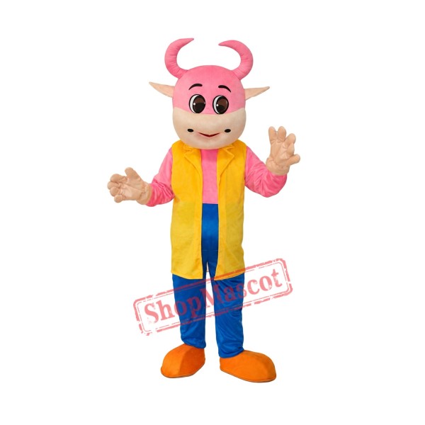 No.1 Cow Mascot Adult Costume Free Shipping No.1 Cow Mascot Adult Costume Free Shipping