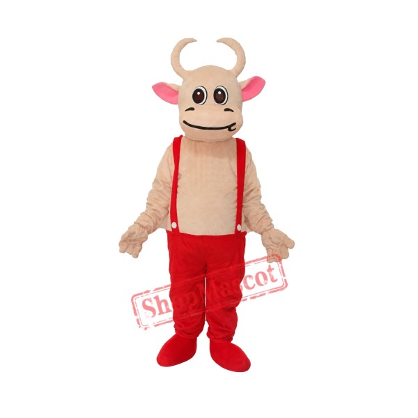 No.3 Cow Mascot Adult Costume Free Shipping No.3 Cow Mascot Adult Costume Free Shipping