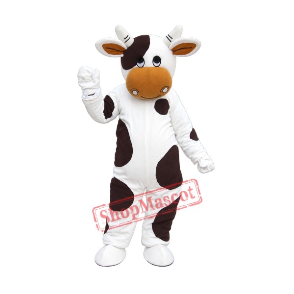 Cattle Black & White Mascot Costume Free Shipping