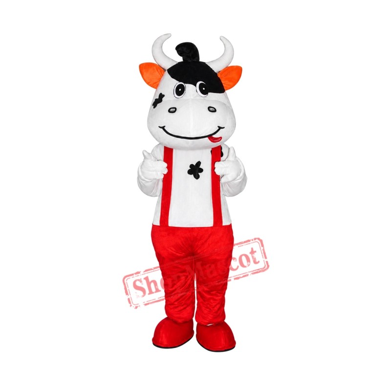 Red Cattle Mascot Costume Free Shipping Red Cattle Mascot Costume Free Shipping